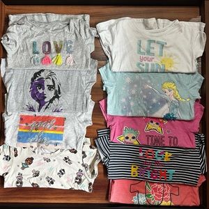 Girls Short Sleeve T-Shirts